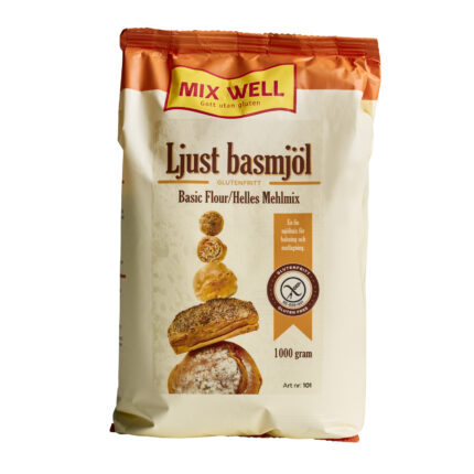 Glutenfri lys basismel - Mix Well 101