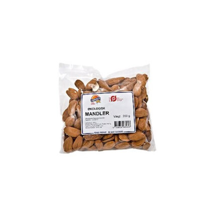 Mandler, økologisk 200 g